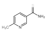 6-甲基吡啶-2-硫代酰胺结构式