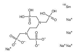 pentasodium,[2-[bis[[hydroxy(oxido)phosphoryl]methyl]amino]ethyl-[[hydroxy(oxido)phosphoryl]methyl]amino]methyl-hydroxyphosphinate,samarium-153结构式