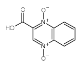 2-QUINOXALINECARBOXYLICACID1,4-DIOXIDE Structure