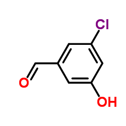 3-氯-5-羟基苯甲醛结构式