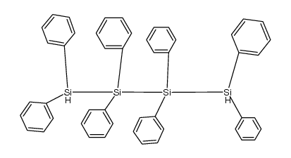 1,1,2,2,3,3,4,4-octaphenyltetrasilane结构式