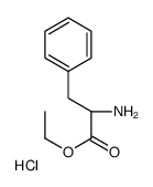 DL-苯丙氨酸乙酯盐酸盐结构式