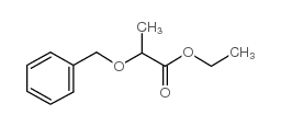 2-(苯甲氧基)-丙酸乙酯结构式