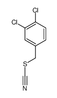 3,4-Dichlorobenzyl thiocyanate Structure