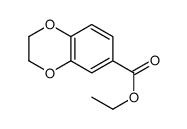 ETHYL 2,3-DIHYDROBENZO[B][1,4]DIOXINE-6-CARBOXYLATE结构式