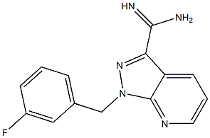 1-(3-fluorobenzyl)-1H-pyrazolo[3,4-b]pyridine-3-carboximidamide picture