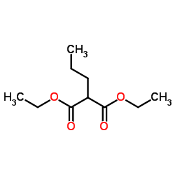 Diethyl 2-propylmalonate Structure