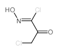 Propanimidoyl chloride,3-chloro-N-hydroxy-2-oxo- Structure