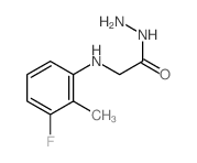Glycine,N-(3-fluoro-o-tolyl)-, hydrazide (7CI,8CI) Structure