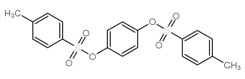 1,4-Benzenediol,1,4-bis(4-methylbenzenesulfonate)结构式