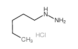 N-戊基肼盐酸盐结构式