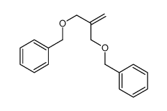 2-(phenylmethoxymethyl)prop-2-enoxymethylbenzene结构式