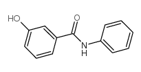 3-羟基苯甲酰替苯胺结构式
