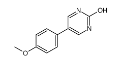 5-(4-methoxyphenyl)-1H-pyrimidin-2-one Structure