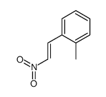 1-Methyl-2-[(E)-2-nitrovinyl]benzene结构式