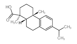 (1S,4aS,10aS)-1,4a-dimethyl-7-propan-2-yl-2,3,4,9,10,10a-hexahydrophenanthrene-1-carboxylic acid Structure