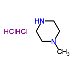 1-Methylpiperazine dihydrochloride Structure