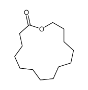 1-Oxacyclopentadecan-2-one结构式