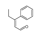 3-phenylpent-2-enal结构式