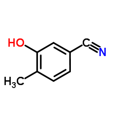 3-Hydroxy-4-methylbenzonitrile Structure