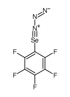1-azidoselanyl-2,3,4,5,6-pentafluorobenzene Structure