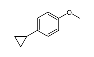 1-环丙基-4-甲氧基苯结构式