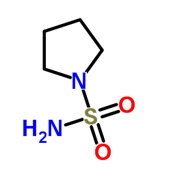 1-Pyrrolidinesulfonamide Structure