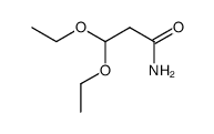 3,3-diethoxypropionic amide Structure