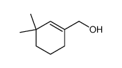 (3,3-dimethylcyclohex-1-en-1-yl)methanol结构式