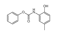phenyl (2-hydroxy-5-methylphenyl)carbamate Structure