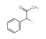 1-氯-1-苯基-2-丙酮结构式