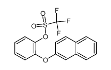 2-(2-naphthoxy)phenyl trifluoromethanesulfonate Structure