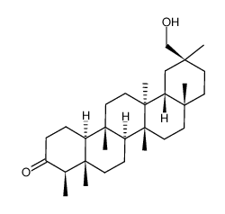 30-Hydroxyfriedelan-3-one structure