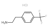 2-(4-三氟甲基-苯基)-乙胺盐酸盐结构式