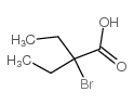 Butanoic acid,2-bromo-2-ethyl- Structure