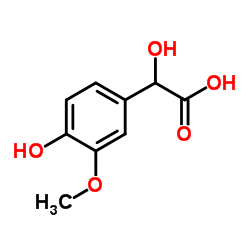 3-甲氧基-4-羟基扁桃酸结构式