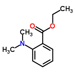 2-二甲基氨基苯甲酸乙酯结构式