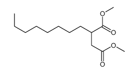 dimethyl 2-octylbutanedioate结构式