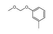 1-(甲氧基甲氧基)-3-甲基苯结构式