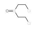 Ethane,1,1'-sulfinylbis[2-chloro- Structure
