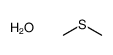 methylsulfanylmethane,hydrate Structure