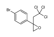 2-(4-bromophenyl)-2-(2,2,2-trichloroethyl)oxirane Structure