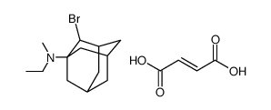 2-BROMO-N-METHYL-1-ADAMANTANEETHYLAMINE MALEATE structure