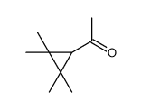 1-(2,2,3,3-tetramethylcyclopropyl)ethanone结构式