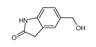 5-(羟甲基)-2,3-二氢-1h-吲哚-2-酮结构式
