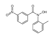 N-hydroxy-N-(2-methylphenyl)-3-nitrobenzamide结构式