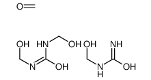 1,3-bis(hydroxymethyl)urea,formaldehyde,hydroxymethylurea Structure
