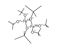 IRON(lll) t-BUTOXIDE structure