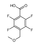 2,3,5,6-tetrafluoro-4-(methoxymethyl)benzoic acid Structure