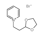 1-[2-(1,3-dioxolan-2-yl)ethyl]pyridine结构式